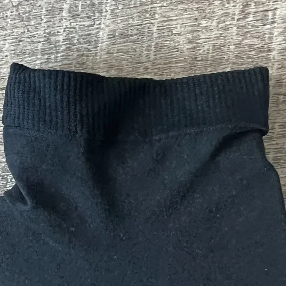 J. Crew Solid Black Stretchy Opaque Tight Anklets Ankle Socks Womens NWOT
